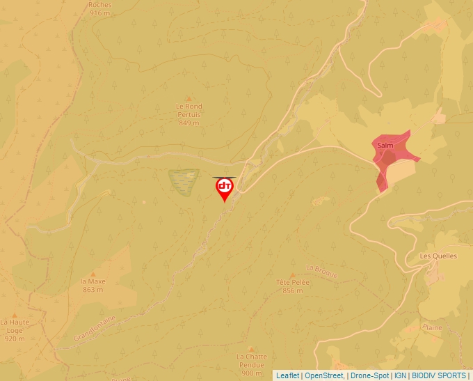 Carte Géoportail pour les drones de loisir