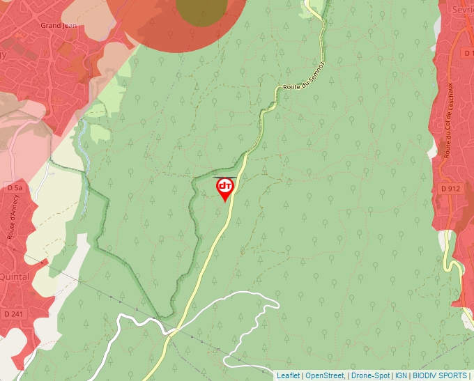 Carte Géoportail pour les drones de loisir