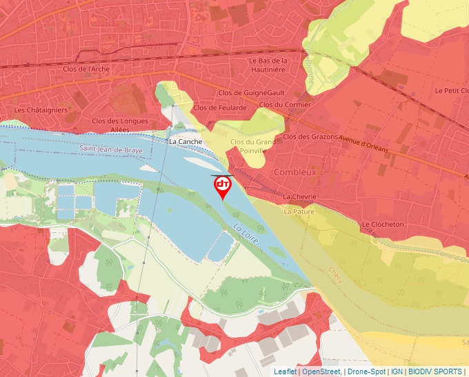 Carte Géoportail pour les drones de loisir