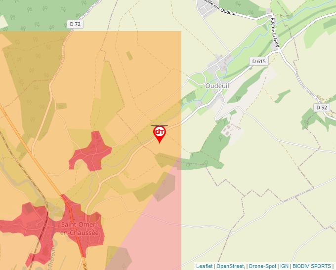 Carte Géoportail pour les drones de loisir