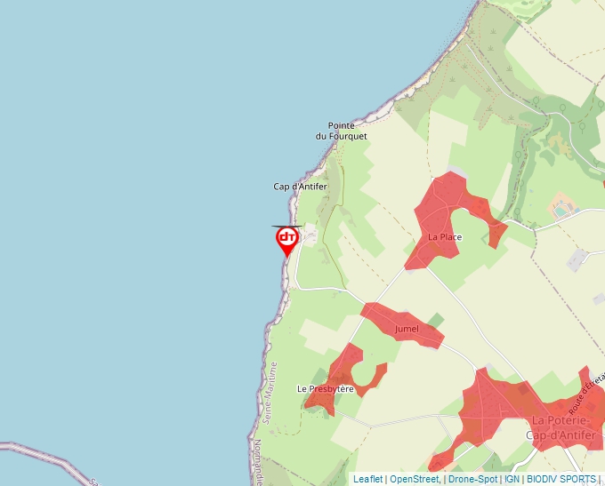 Carte Géoportail pour les drones de loisir