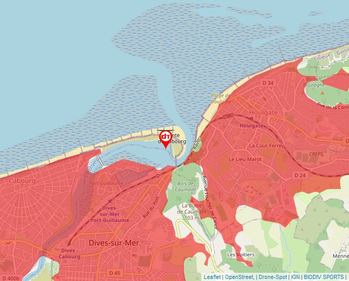 Carte Géoportail pour les drones de loisir