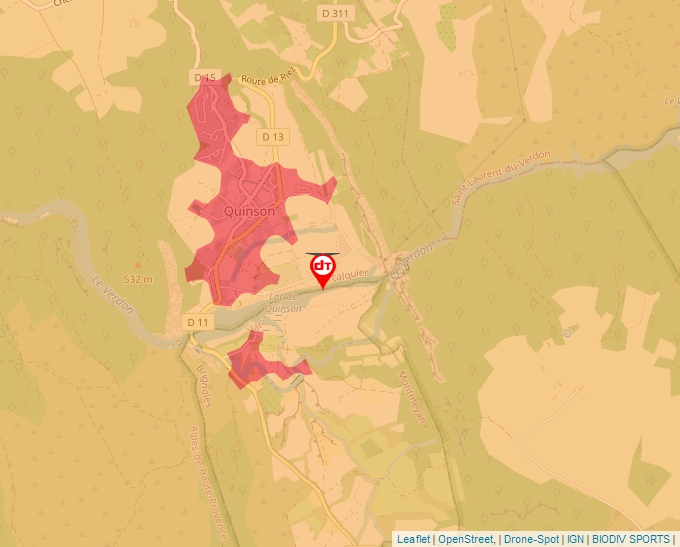 Carte Géoportail pour les drones de loisir