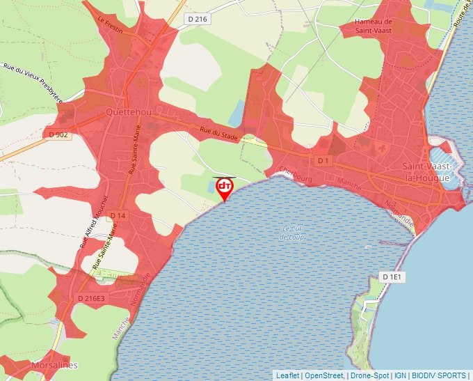 Carte Géoportail pour les drones de loisir