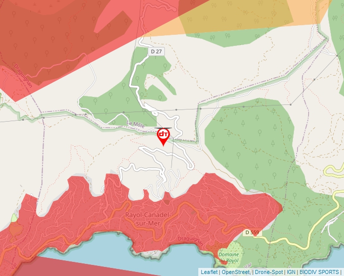 Carte Géoportail pour les drones de loisir