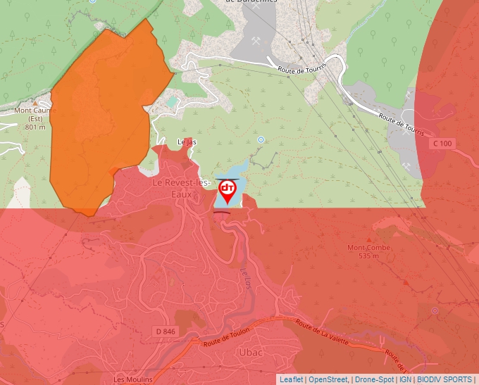 Carte Géoportail pour les drones de loisir