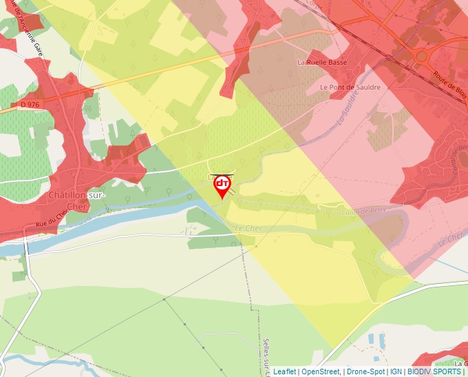 Carte Géoportail pour les drones de loisir