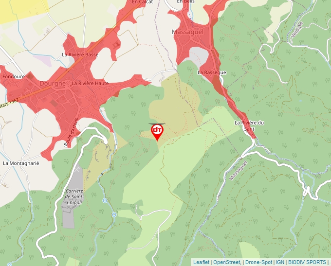 Carte Géoportail pour les drones de loisir