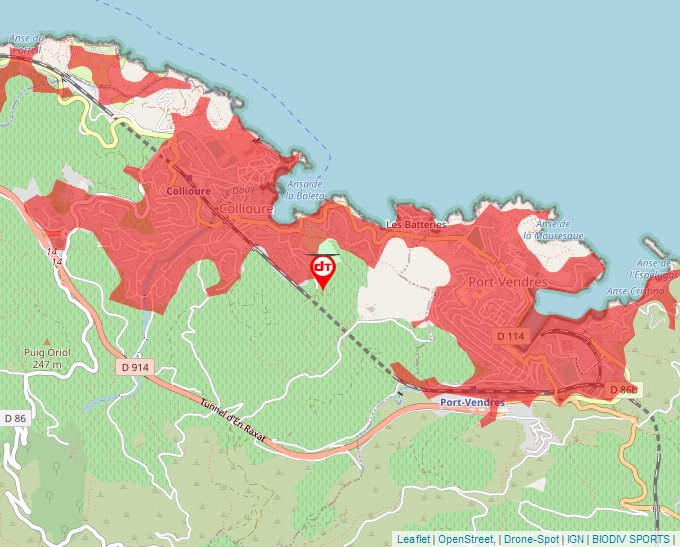 Carte Géoportail pour les drones de loisir