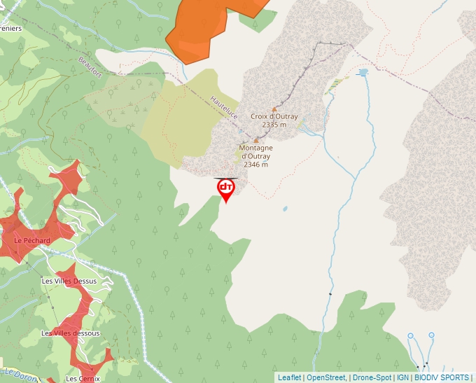 Carte Géoportail pour les drones de loisir