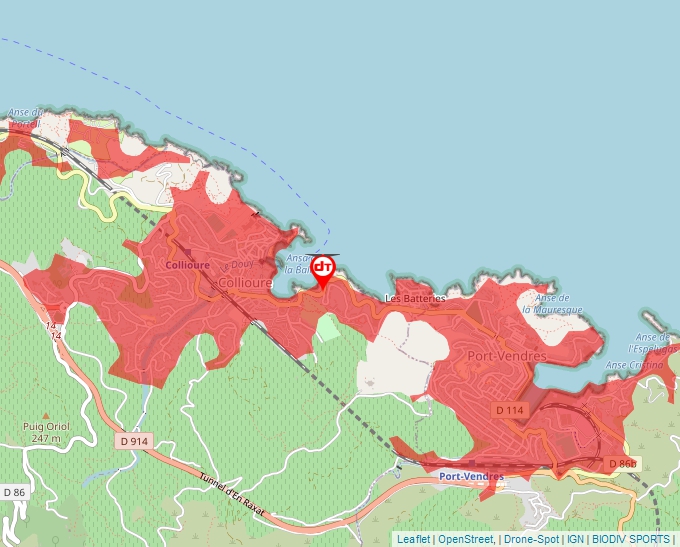 Carte Géoportail pour les drones de loisir