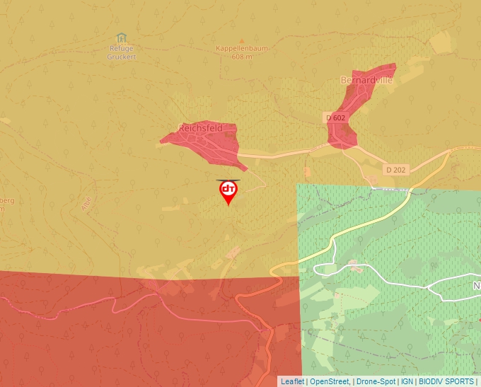 Carte Géoportail pour les drones de loisir