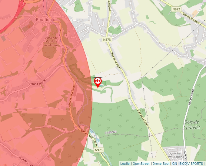 Carte Géoportail pour les drones de loisir