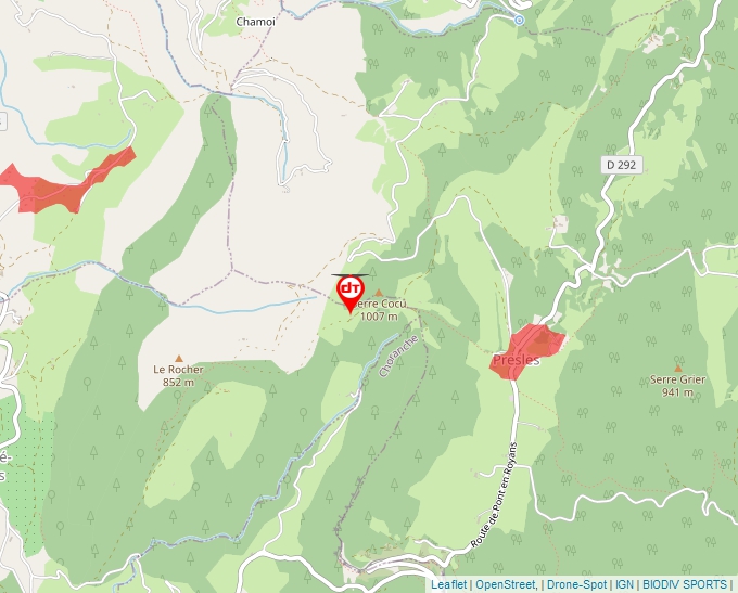 Carte Géoportail pour les drones de loisir