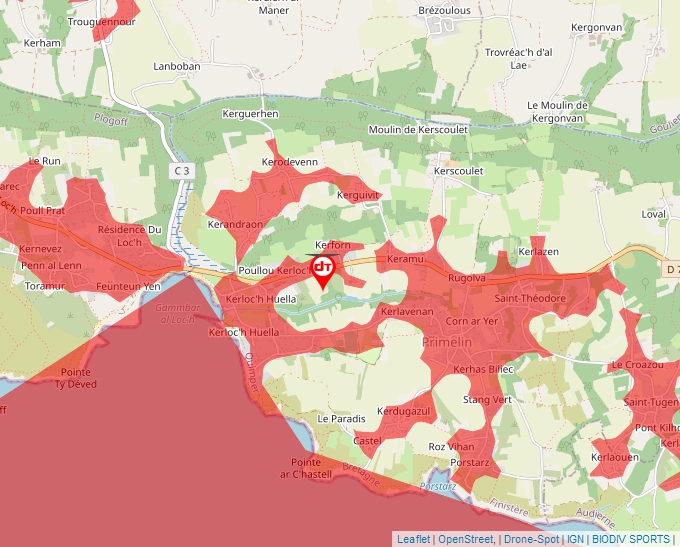 Carte Géoportail pour les drones de loisir