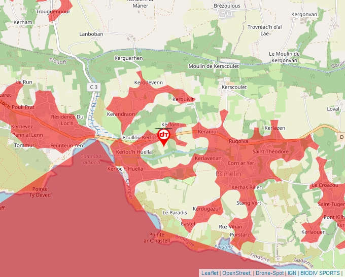 Carte Géoportail pour les drones de loisir