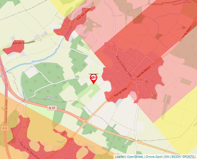 Carte Géoportail pour les drones de loisir