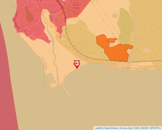 Carte Géoportail pour les drones de loisir