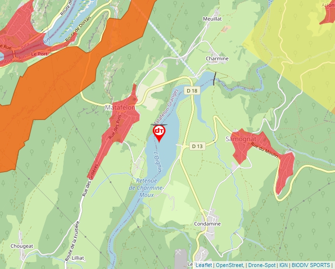 Carte Géoportail pour les drones de loisir