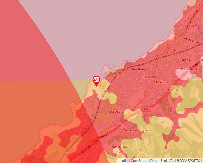 Carte Géoportail pour les drones de loisir