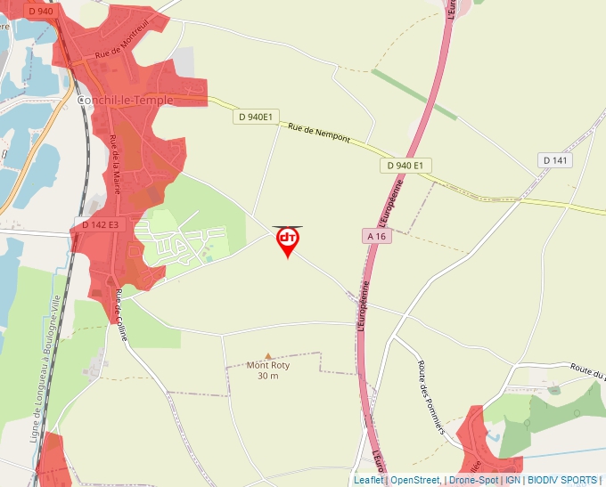 Carte Géoportail pour les drones de loisir