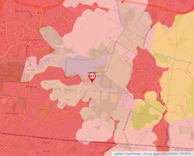 Carte Géoportail pour les drones de loisir