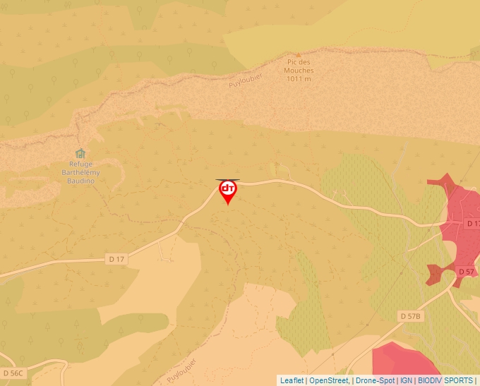 Carte Géoportail pour les drones de loisir