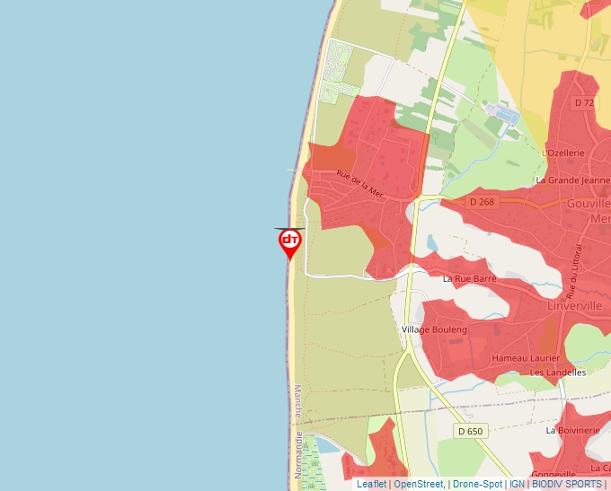 Carte Géoportail pour les drones de loisir