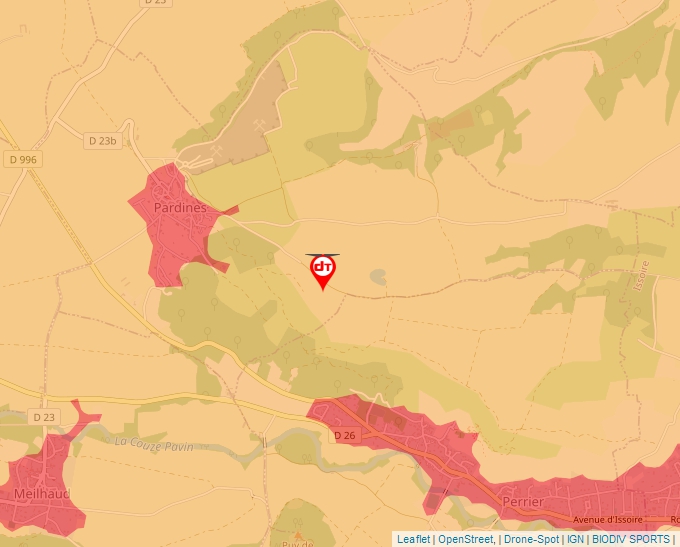 Carte Géoportail pour les drones de loisir