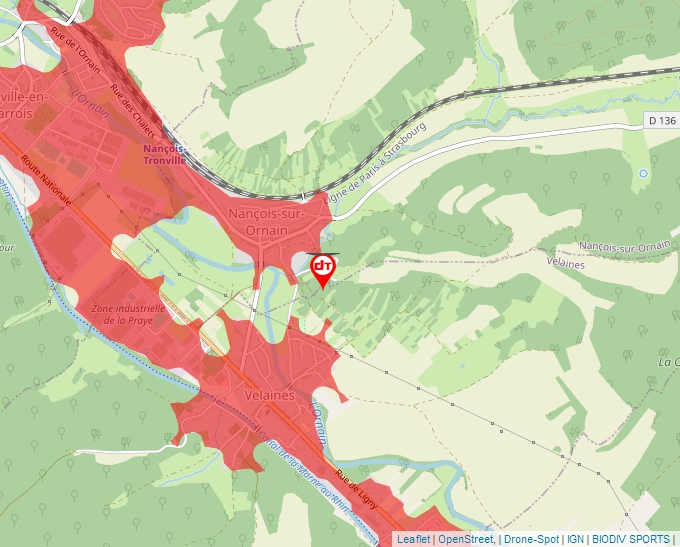 Carte Géoportail pour les drones de loisir