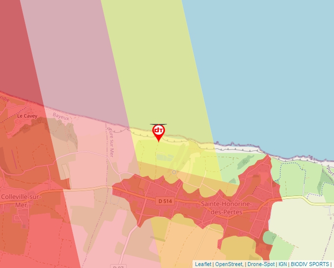 Carte Géoportail pour les drones de loisir