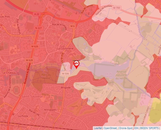 Carte Géoportail pour les drones de loisir