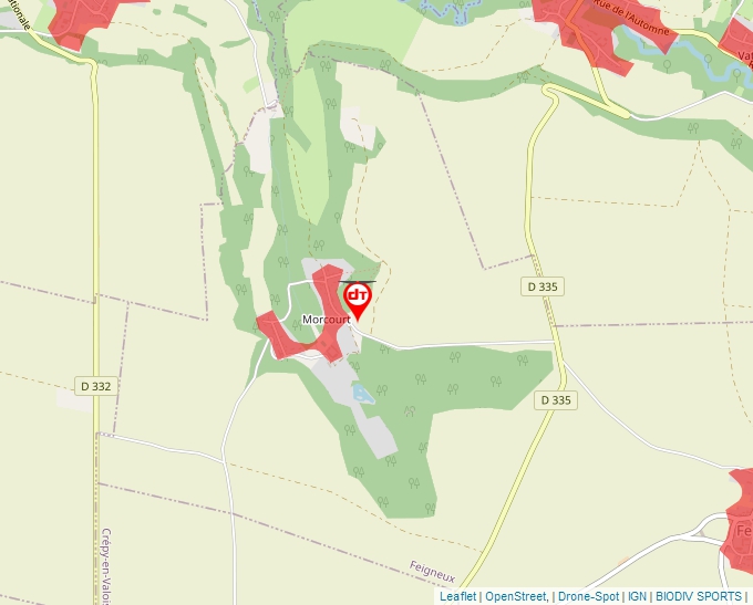 Carte Géoportail pour les drones de loisir