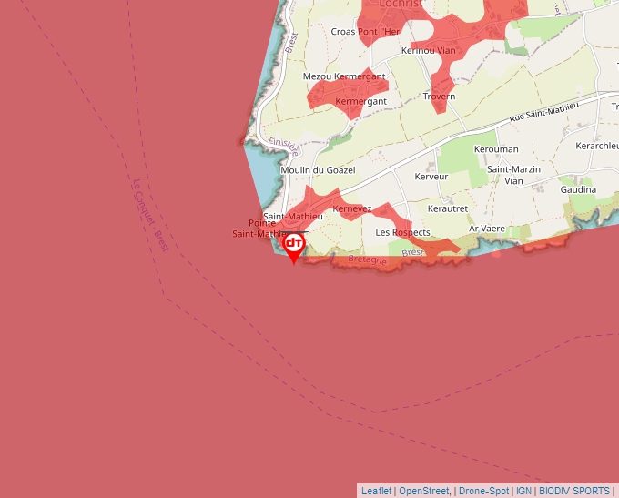 Carte Géoportail pour les drones de loisir