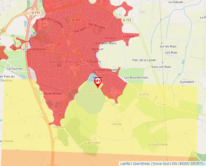 Carte Géoportail pour les drones de loisir