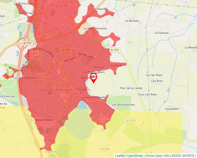 Carte Géoportail pour les drones de loisir