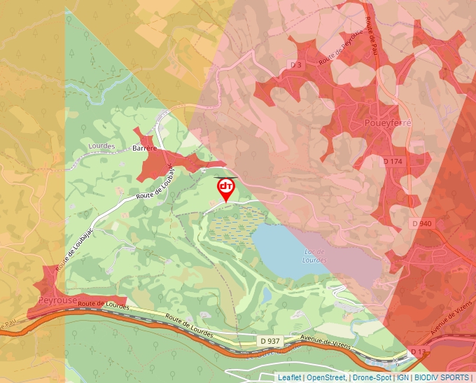 Carte Géoportail pour les drones de loisir