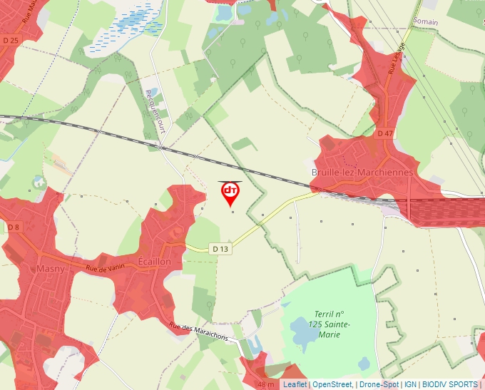 Carte Géoportail pour les drones de loisir