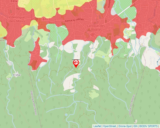 Carte Géoportail pour les drones de loisir