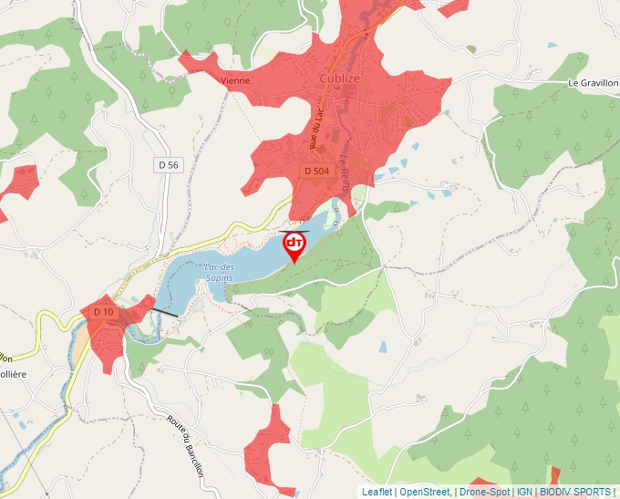 Carte Géoportail pour les drones de loisir