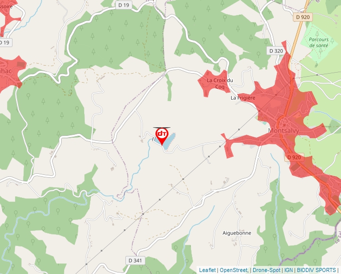 Carte Géoportail pour les drones de loisir