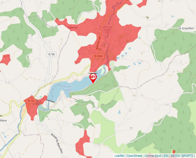 Carte Géoportail pour les drones de loisir