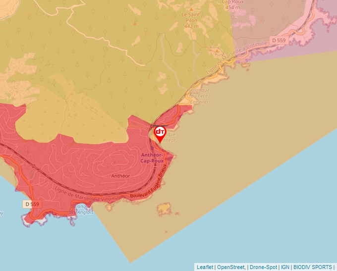 Carte Géoportail pour les drones de loisir