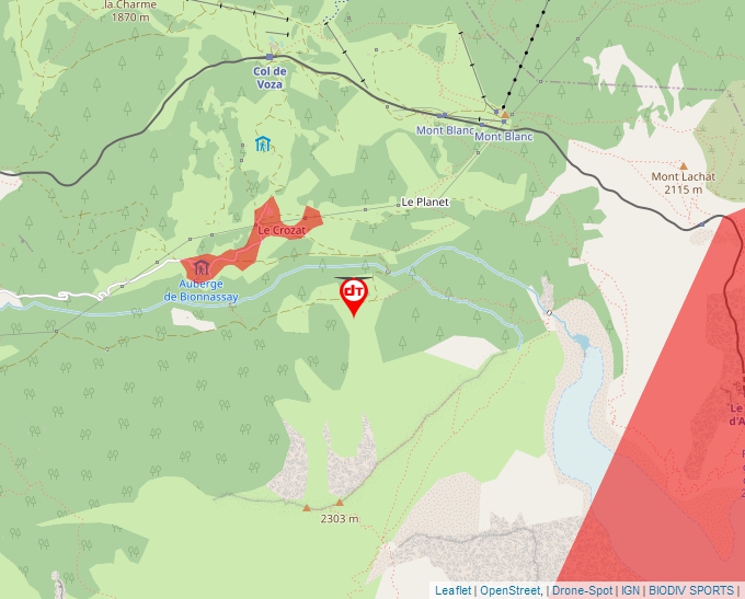 Carte Géoportail pour les drones de loisir