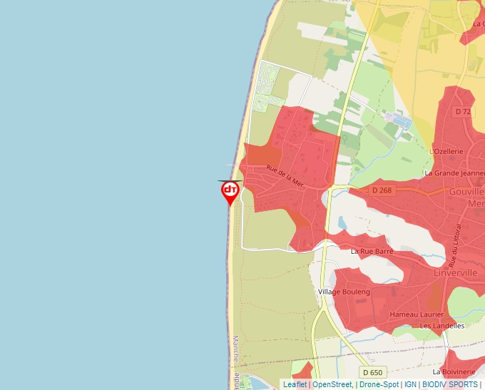 Carte Géoportail pour les drones de loisir