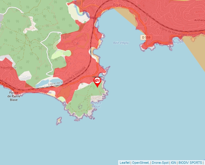 Carte Géoportail pour les drones de loisir