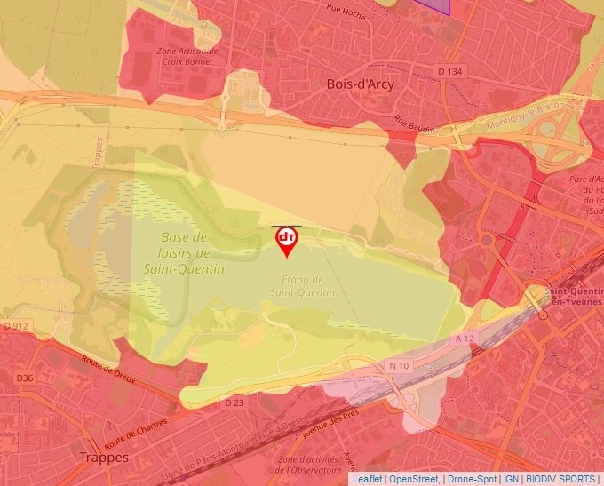 Carte Géoportail pour les drones de loisir