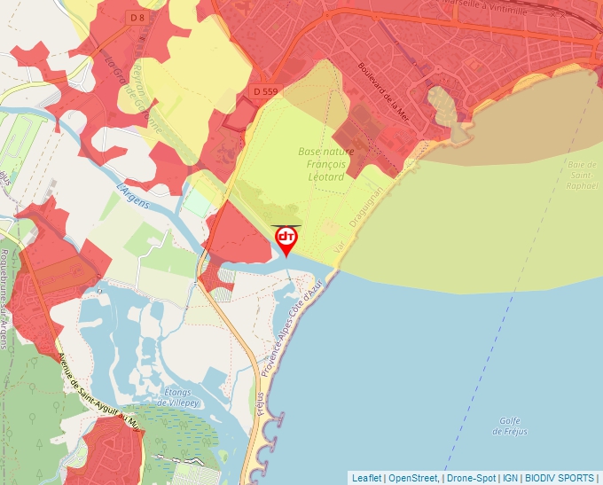 Carte Géoportail pour les drones de loisir