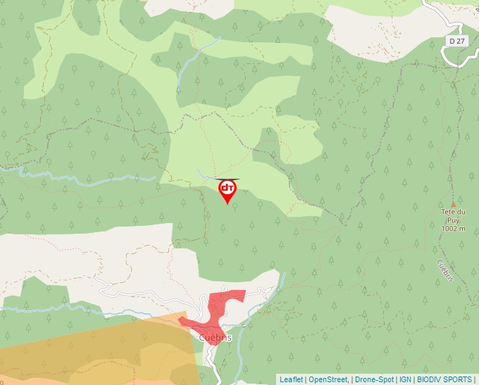 Carte Géoportail pour les drones de loisir