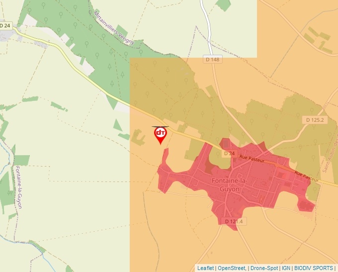 Carte Géoportail pour les drones de loisir